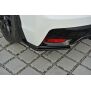 Maxton Design Heck Ansatz Flaps Diffusor für Honda Civic Mk9 Facelift schwarz Hochglanz