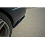 Maxton Design Heck Ansatz Flaps Diffusor für Mercedes E W212 schwarz Hochglanz