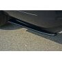 Maxton Design Heck Ansatz Flaps Diffusor für Mercedes E W212 schwarz Hochglanz