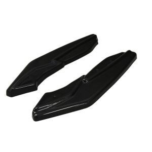 Maxton Design Heck Ansatz Flaps Diffusor für Renault Laguna mk 3 Coupe schwarz Hochglanz