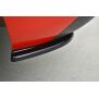 Maxton Design Heck Ansatz Flaps Diffusor für Skoda Rapid Spaceback schwarz Hochglanz