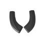 Maxton Design Heck Ansatz Flaps Diffusor für Skoda Rapid Spaceback schwarz Hochglanz