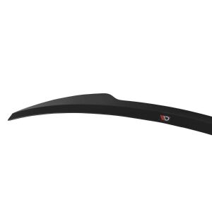 Maxton Design Spoiler CAP für Audi S4 B8 FL Limousine schwarz Hochglanz