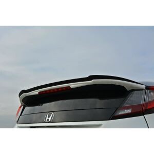 Maxton Design Spoiler CAP für Honda Civic Mk9 Facelift schwarz Hochglanz