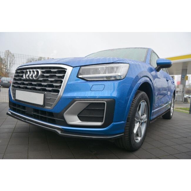 Maxton Design Seitenschweller Ansatz für Audi Q2 Mk.1 schwarz Hochglanz