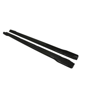 Maxton Design Seitenschweller Ansatz für Audi Q2 Mk.1 schwarz Hochglanz
