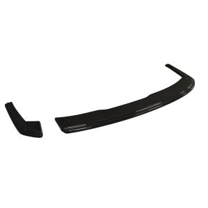 Maxton Design Heck Ansatz Flaps Diffusor für Audi A4 B9 S-Line schwarz Hochglanz