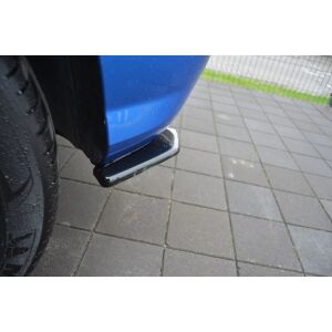 Maxton Design Heck Ansatz Flaps Diffusor für Audi Q2 Mk.1 schwarz Hochglanz