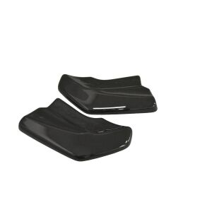 Maxton Design Heck Ansatz Flaps Diffusor für Audi Q2 Mk.1 schwarz Hochglanz