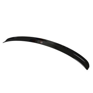 Maxton Design Spoiler CAP für Audi A4 S-Line B9 Limousine schwarz Hochglanz