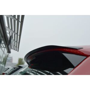 Maxton Design Spoiler CAP für Audi Q2 Mk.1 schwarz Hochglanz
