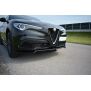 Maxton Design Front Ansatz V.1 / V1 für Alfa Romeo Stelvio schwarz Hochglanz