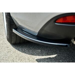 Maxton Design Heck Ansatz Flaps Diffusor für Mazda 6 GJ (Mk3) Wagon schwarz Hochglanz