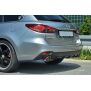 Maxton Design Heckdiffusor Ansatz für Mazda 6 GJ (Mk3) Wagon schwarz Hochglanz