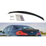 Maxton Design Spoiler CAP für Infiniti G37 Limousine schwarz Hochglanz