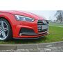 Maxton Design Front Ansatz V.1 / V1 für Audi A5 F5 S-Line schwarz Hochglanz