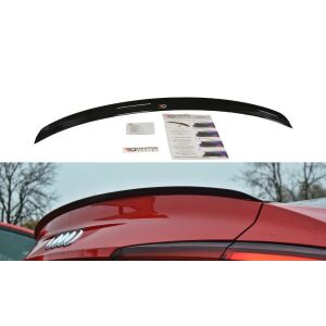 Maxton Design Spoiler CAP für Audi A5 S-Line F5 Coupe schwarz Hochglanz