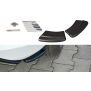 Maxton Design Heck Ansatz Flaps Diffusor V.1 / V1 für Ford Fiesta Mk8 ST-Line schwarz Hochglanz