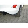 Maxton Design Heck Ansatz Flaps Diffusor V.1 / V1 für Ford Fiesta Mk8 ST-Line schwarz Hochglanz