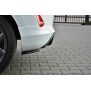 Maxton Design Heck Ansatz Flaps Diffusor V.1 / V1 für Ford Fiesta Mk8 ST-Line schwarz Hochglanz