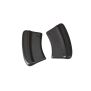 Maxton Design Heck Ansatz Flaps Diffusor V.1 / V1 für Ford Fiesta Mk8 ST-Line schwarz Hochglanz