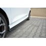 Maxton Design Seitenschweller Ansatz für V.1 / V1 für Ford Fiesta Mk8 ST / ST-Line schwarz Hochglanz