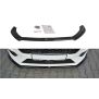 Maxton Design Front Ansatz V.1 / V1 für Ford Fiesta Mk8 ST / ST-Line schwarz Hochglanz