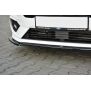Maxton Design Front Ansatz V.1 / V1 für Ford Fiesta Mk8 ST / ST-Line schwarz Hochglanz
