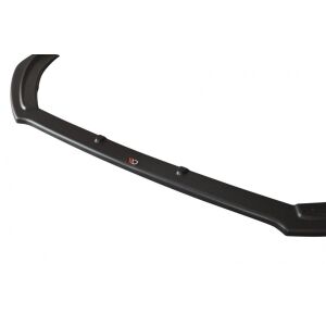 Maxton Design Front Ansatz V.2 / V2 für Ford Fiesta Mk8 ST / ST-Line schwarz Hochglanz