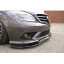 Maxton Design Front Ansatz für MERCEDES CL 500 C216 AMGLINE schwarz Hochglanz