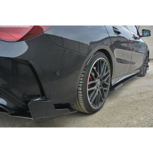 Maxton Design Racing Seitenschweller Ansatz V.1 / V1 Mercedes CLA A45 AMG C117 Facelift