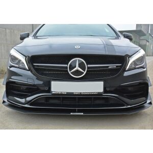Maxton Design Racing Front Ansatz V.1 / V1 für Mercedes CLA A45 AMG C117 Facelift
