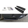 Maxton Design Heck Ansatz Flaps Diffusor für Mercedes CLA A45 AMG C117 Facelift schwarz Hochglanz