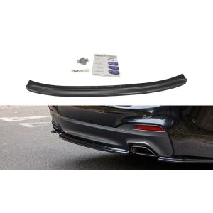 Maxton Design Mittlerer Heckdiffusor Ansatz für BMW 5er G30/ G31 M-Paket schwarz Hochglanz