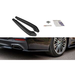 Maxton Design Heck Ansatz Flaps Diffusor für BMW 5er G30/ G31 M-Paket schwarz Hochglanz