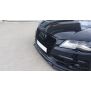 Maxton Design Front Ansatz V.1 / V1 für Audi A7 Mk1 S-Line schwarz Hochglanz