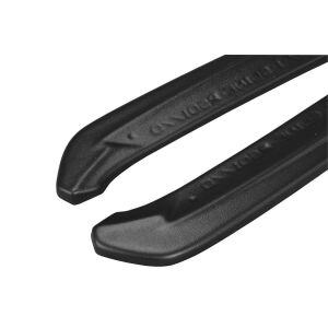 Maxton Design Heck Ansatz Flaps Diffusor für Audi A7 Mk1 S-Line schwarz Hochglanz