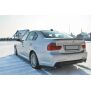 Maxton Design Heck Ansatz Flaps Diffusor für BMW 3er E90 M Paket schwarz Hochglanz
