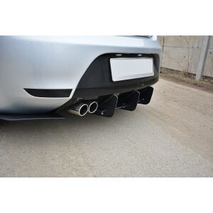 Maxton Design Heckdiffusor Ansatz für Heckschürze V.1 / V1 für Seat Leon Mk2 Cupra/ FR