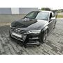 Maxton Design Front Ansatz V.2 / V2 für Audi S3 / A3 S-Line 8V FL Limousine schwarz Hochglanz