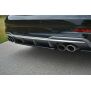 Maxton Design Mittlerer Heckdiffusor Ansatz für Audi S3 8V FL Hatchback / Sportback / Limousine  Carbon Look