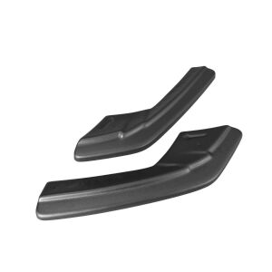 Maxton Design Heck Ansatz Flaps Diffusor für Audi S3 / A3 S-Line 8V FL Limousine schwarz Hochglanz