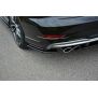 Maxton Design Heck Ansatz Flaps Diffusor für Audi S3 / A3 S-Line 8V FL Limousine schwarz Hochglanz