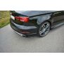 Maxton Design Heck Ansatz Flaps Diffusor für Audi S3 / A3 S-Line 8V FL Limousine schwarz Hochglanz