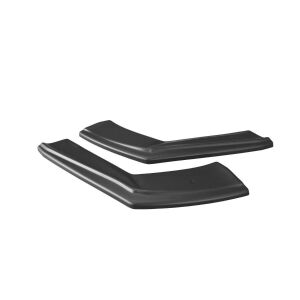 Maxton Design Heck Ansatz Flaps Diffusor für Audi RS5 Mk1 8T Facelift schwarz Hochglanz