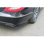 Maxton Design Heck Ansatz Flaps Diffusor für Mercedes CLS C218 schwarz Hochglanz