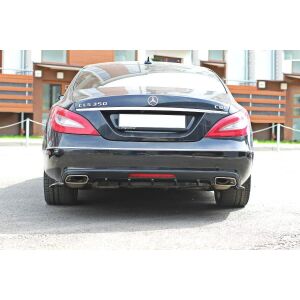 Maxton Design Heckdiffusor Ansatz für Mercedes CLS...