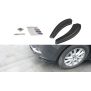 Maxton Design Heck Ansatz Flaps Diffusor für Mazda 3 BN (Mk3) Facelift schwarz Hochglanz