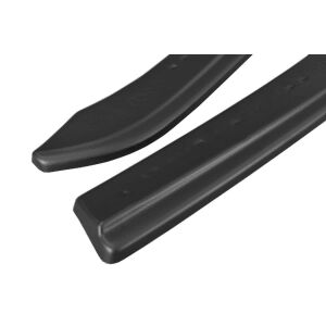 Maxton Design Heck Ansatz Flaps Diffusor für Vw Passat B7 R-Line Variant schwarz Hochglanz