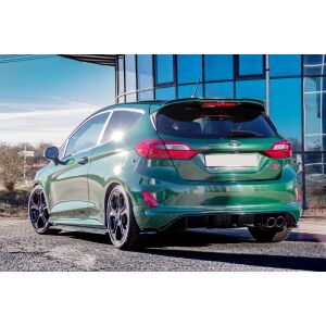 Maxton Design Heckdiffusor Ansatz für Ford Fiesta Mk8 ST schwarz Hochglanz